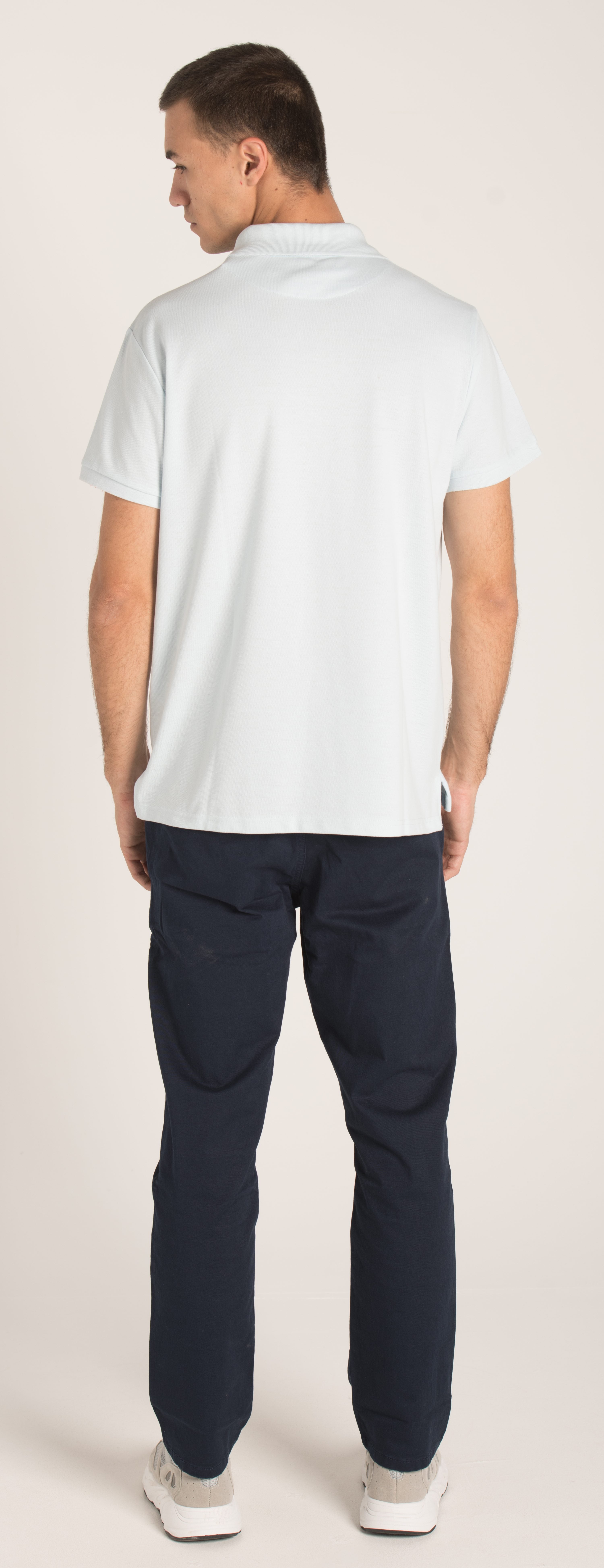 BASIC POLO WITH CONTRAST LOGO S23M162