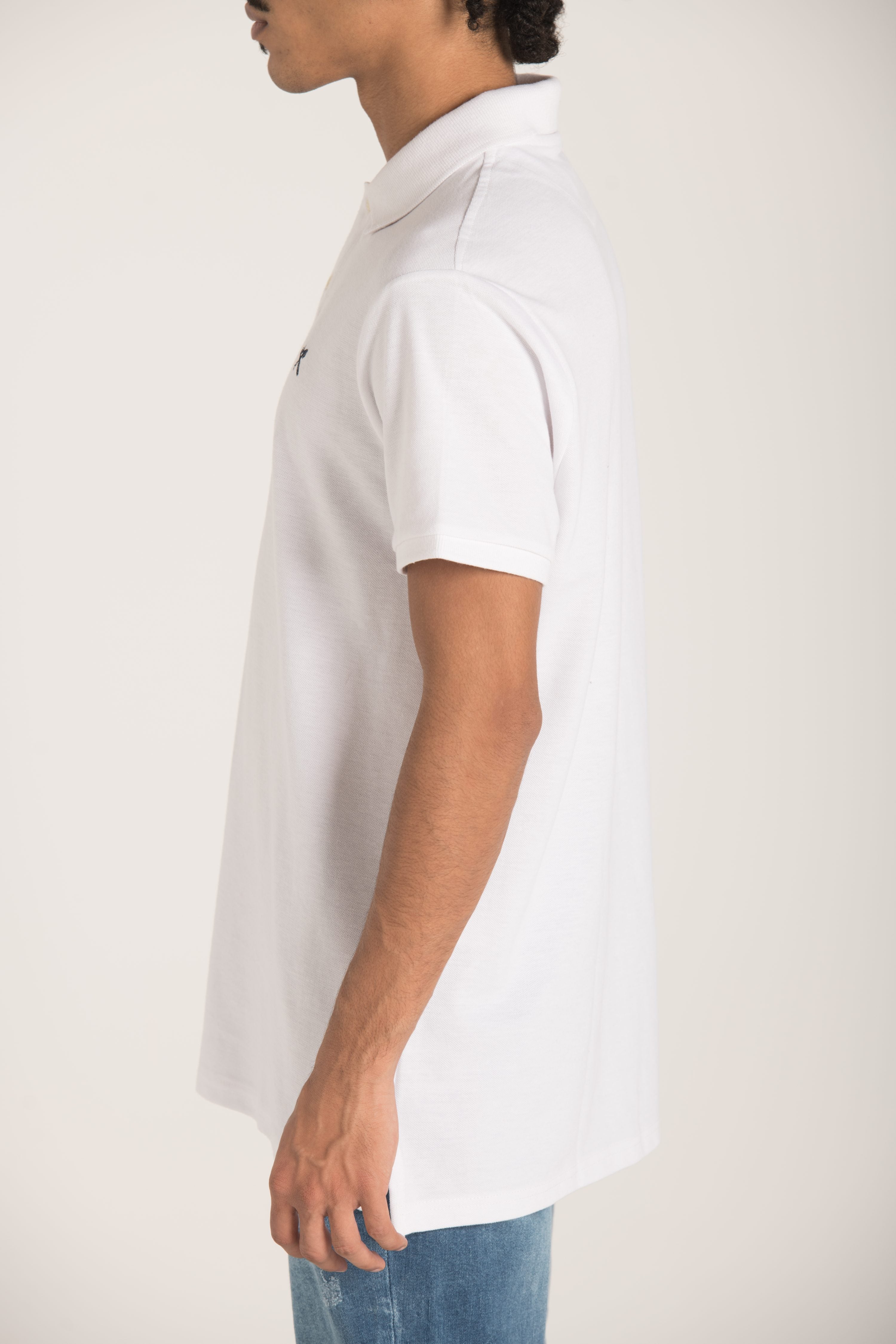 BASIC POLO WITH CONTRAST LOGO S23M162