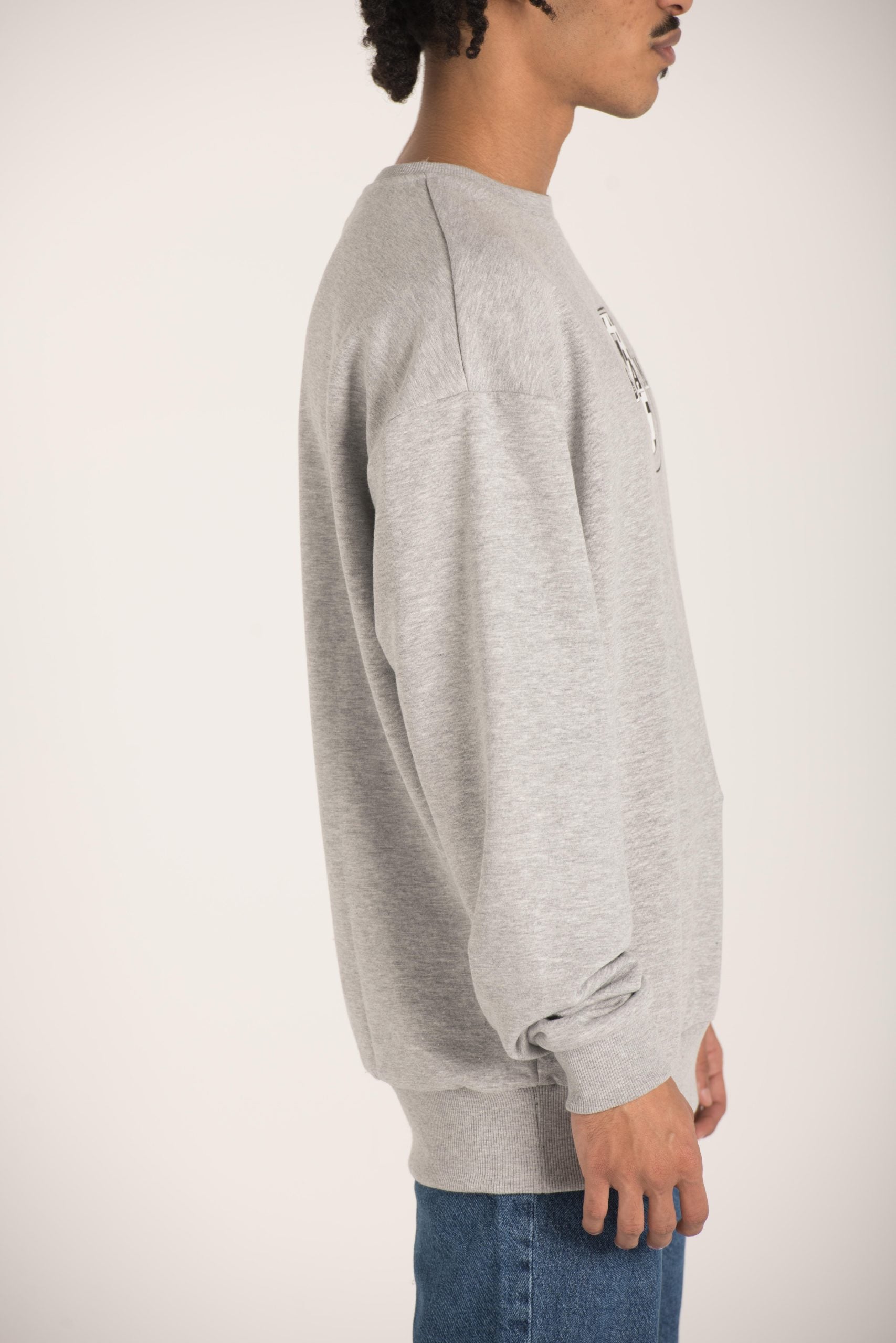 LOGO PRINT R-NECK SWEATSHIRT W23M076