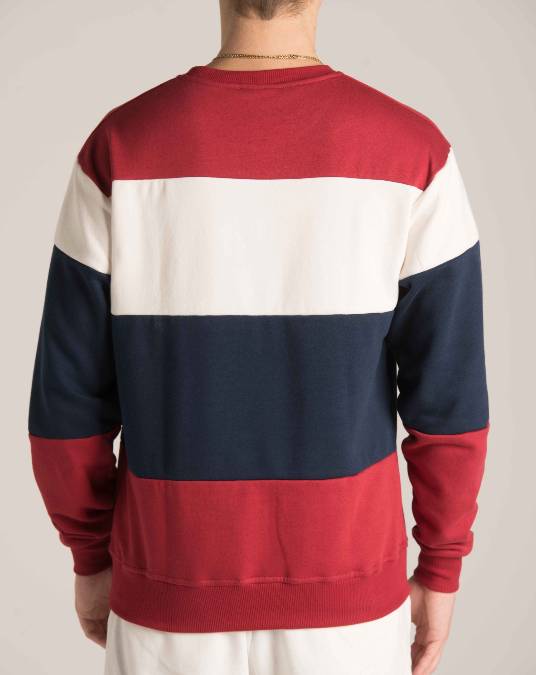 SWEATSHIRTCREWNECK COLOR BLOCK W23M012