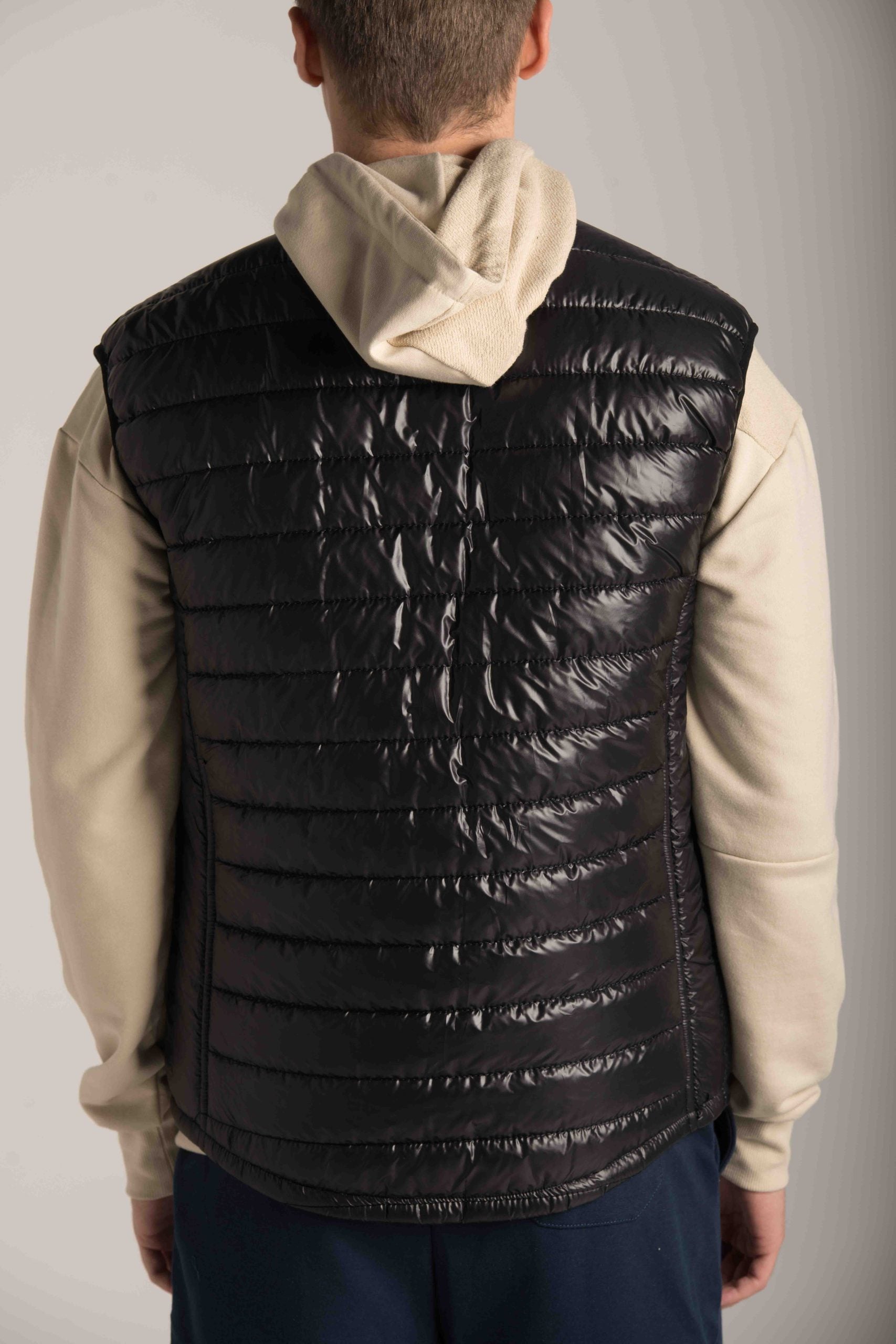 ZIP POCKET PUFFER VEST W23MJK205