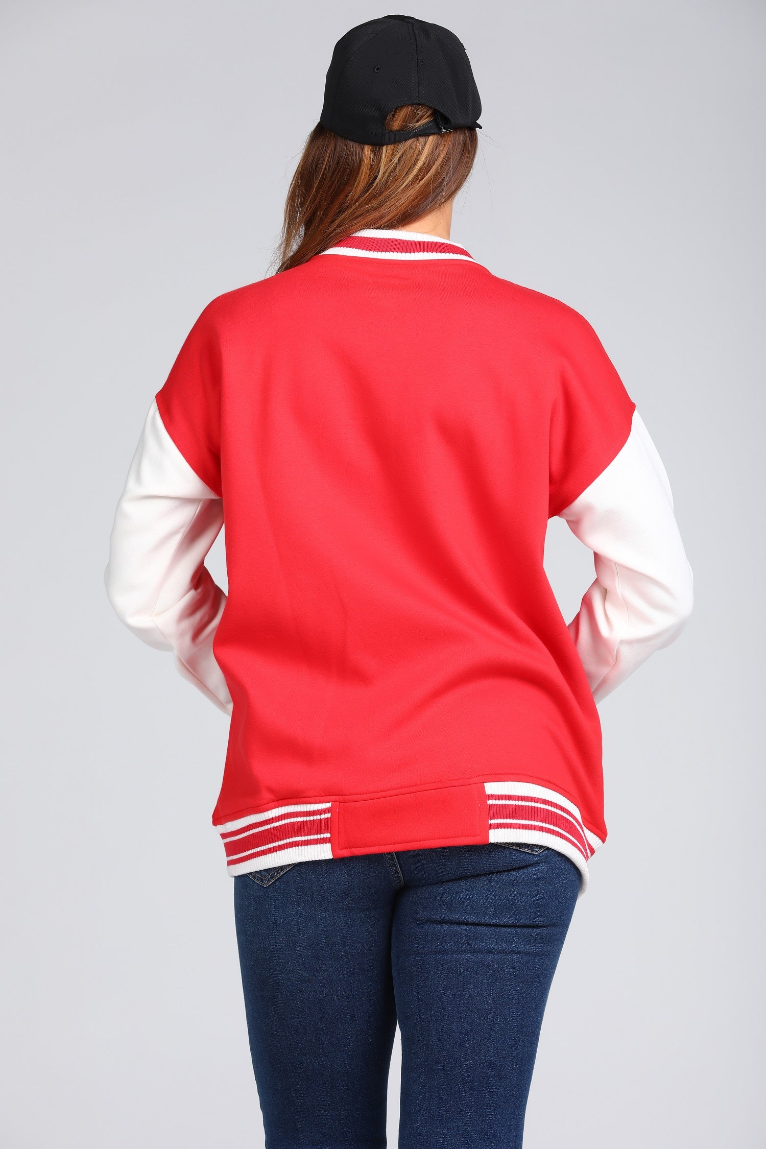 EMBROIDERD VARSITY JACKET W23WSW623