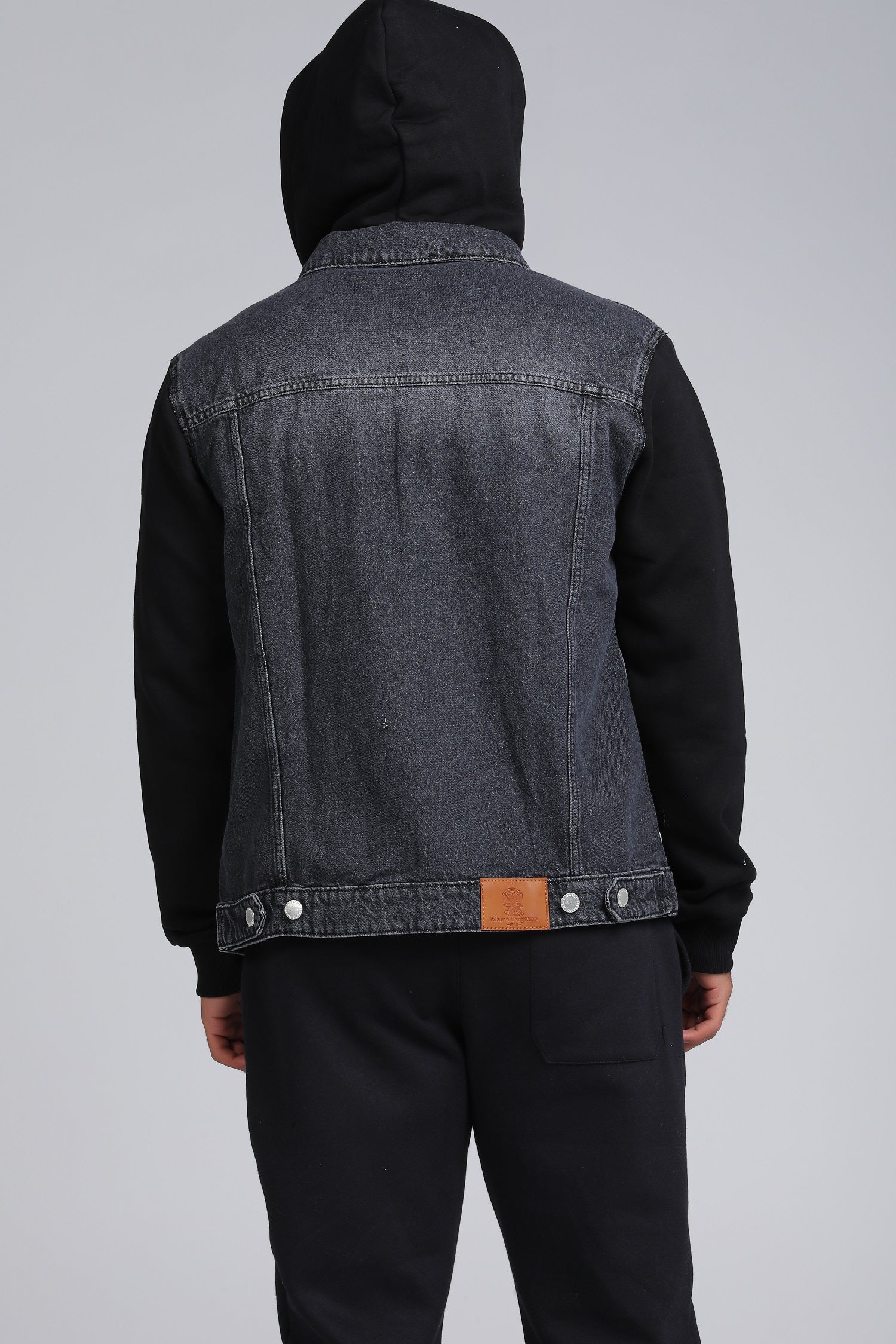 Hooded Denim Jacket W24MJK139