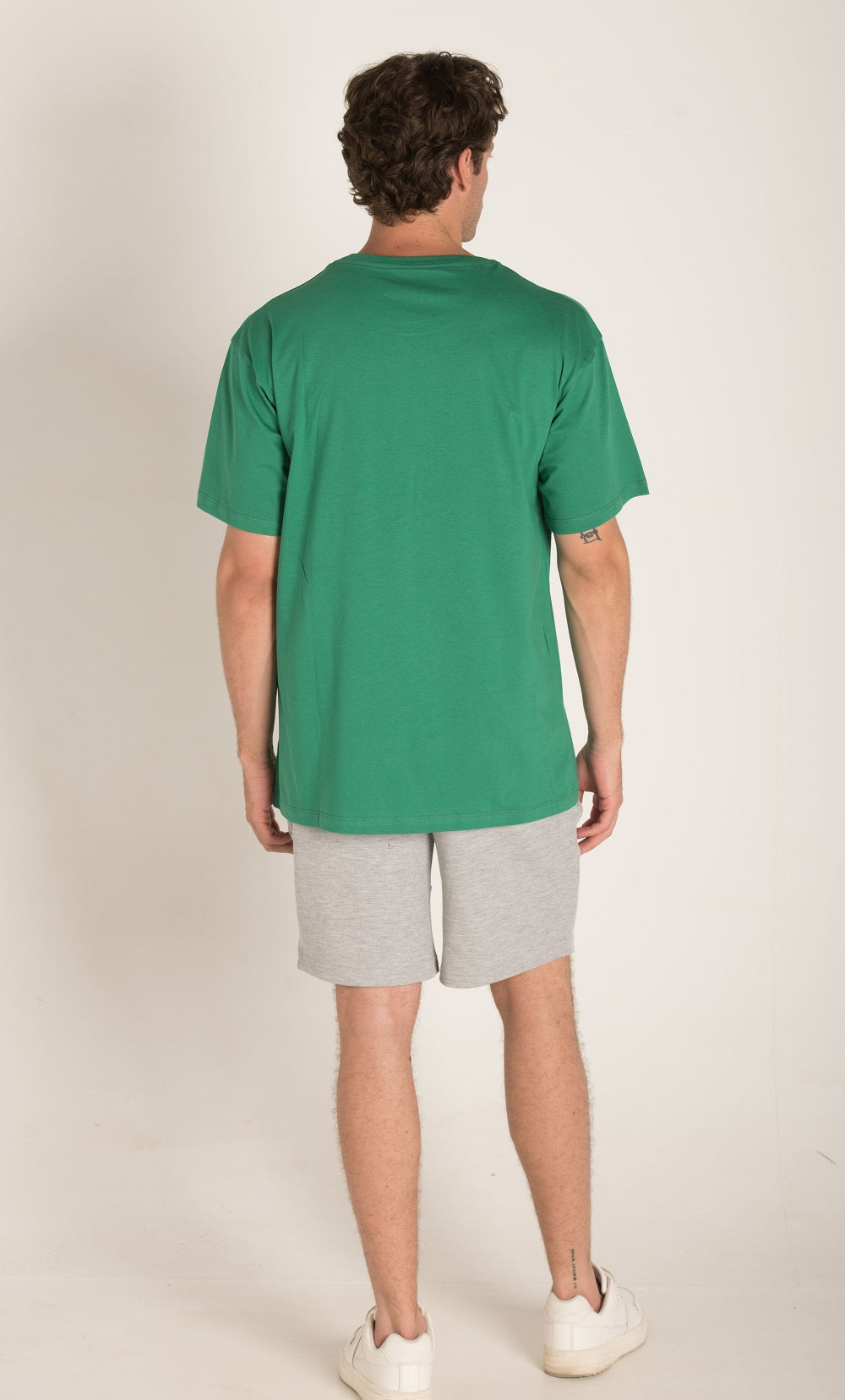 MODERN FITDARK GREEN T-SHIRT S23M492