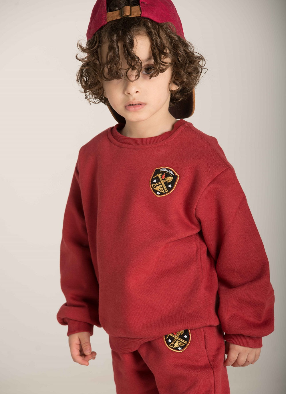 Embroiderd Patch sweatshirt W23BSW853