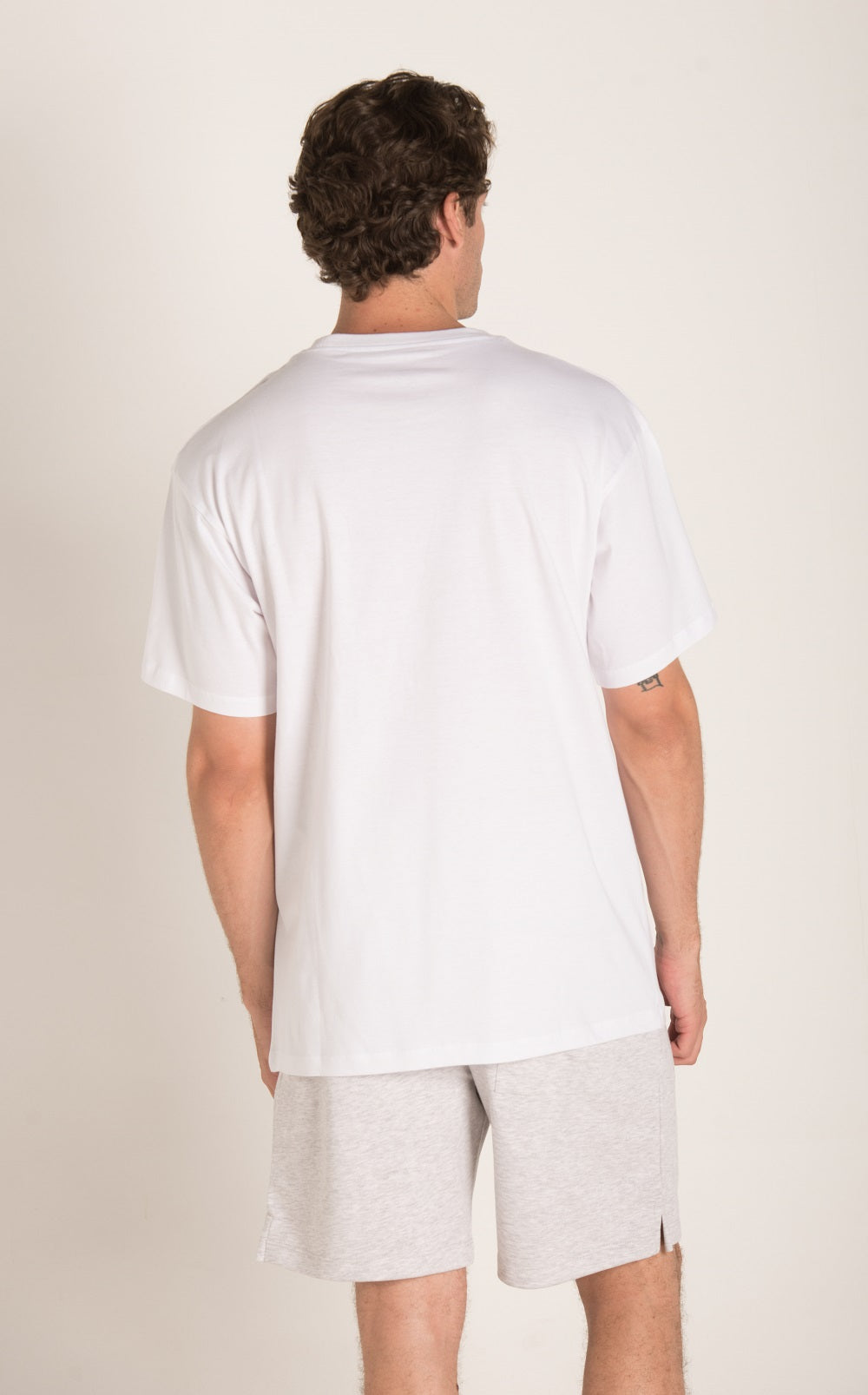 WHITE T-SHIRT WITH PARTY PRIN S24M483