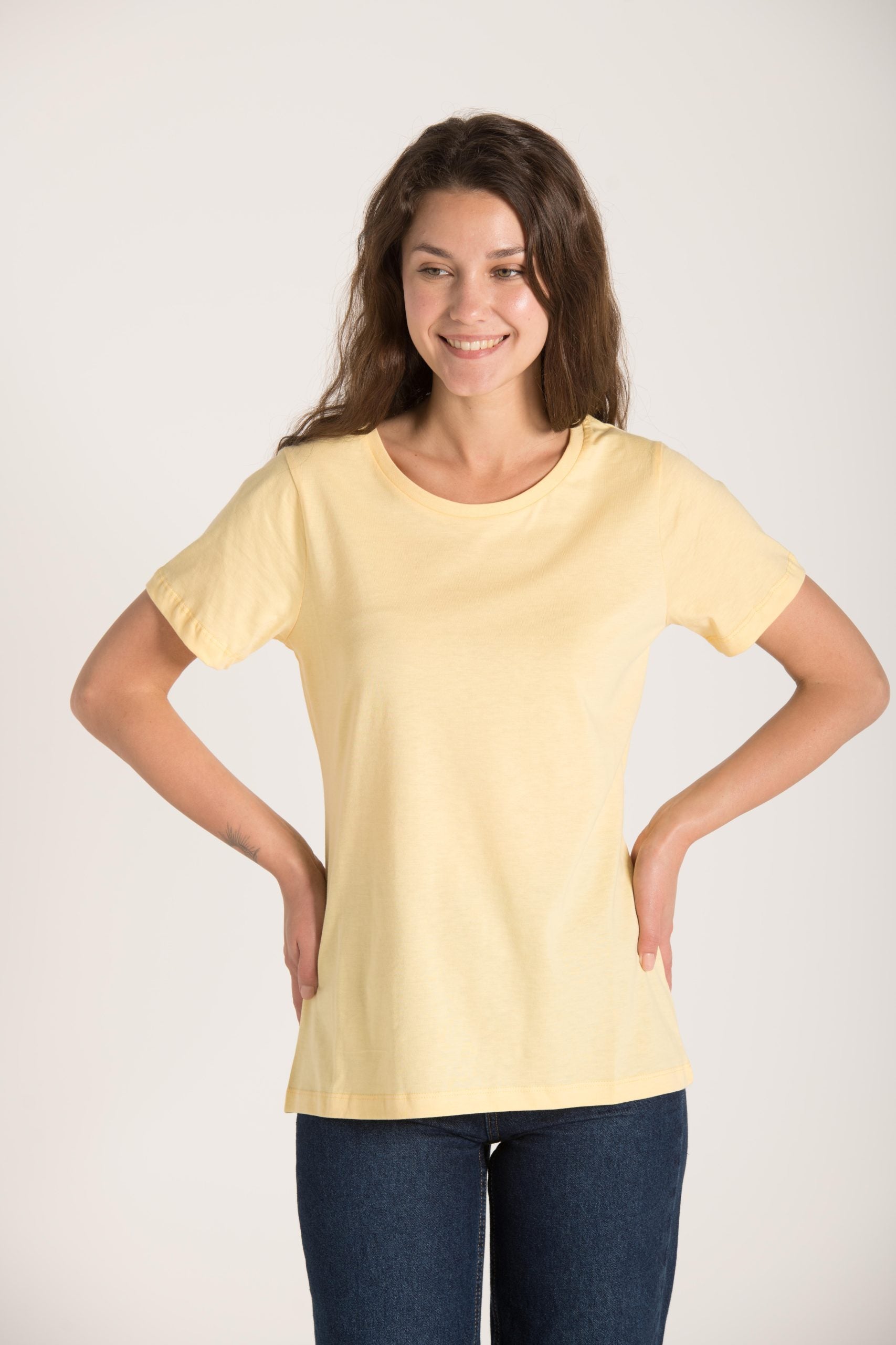 CREW NECK SHORT SLEEVE TOP S23W333