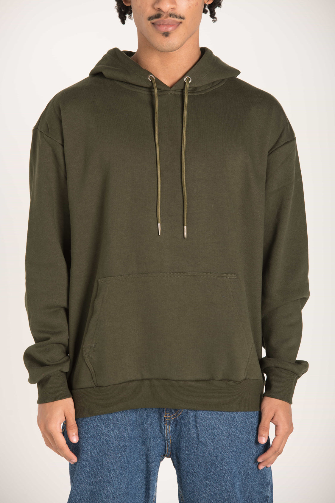 OVERSIZE HOODED KANGAROO W23M002