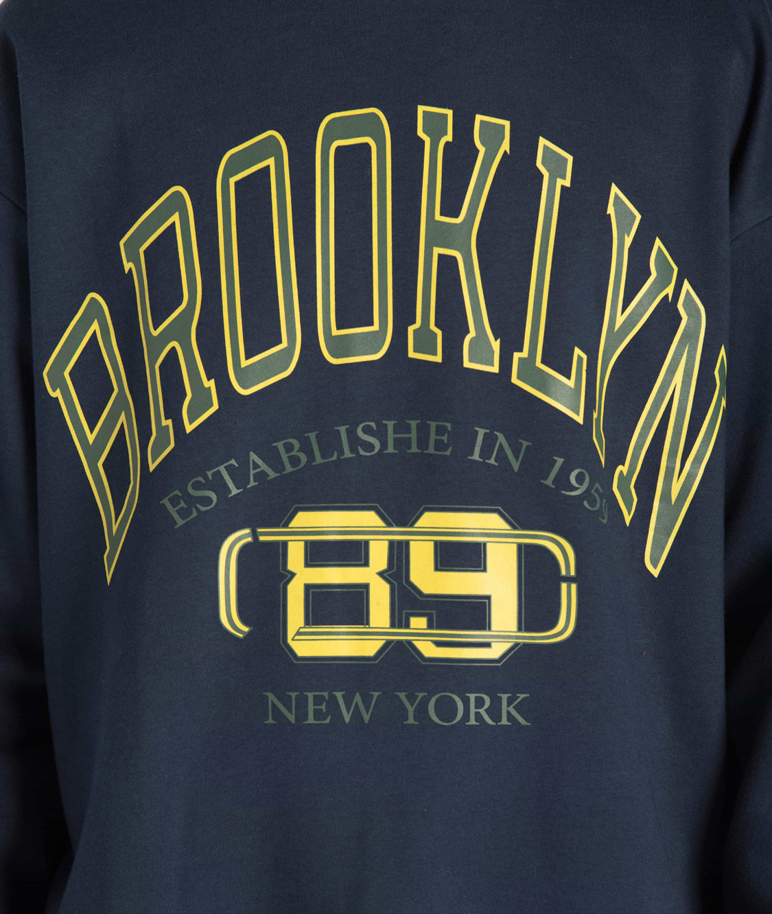 SWEATSHIRT WITH BROOKLYN PRINT W23M067