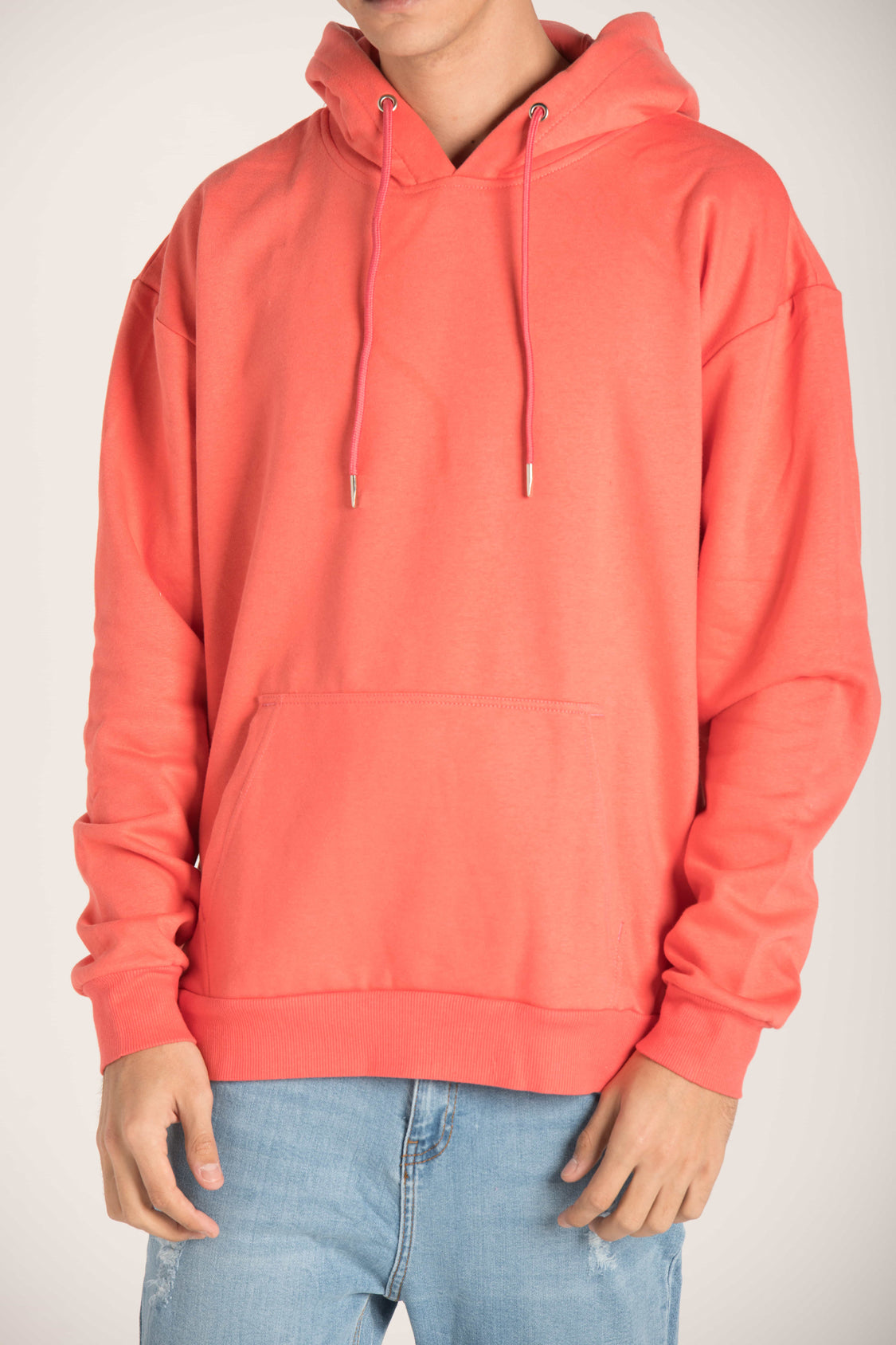 OVERSIZE HOODED KANGAROO W23M002