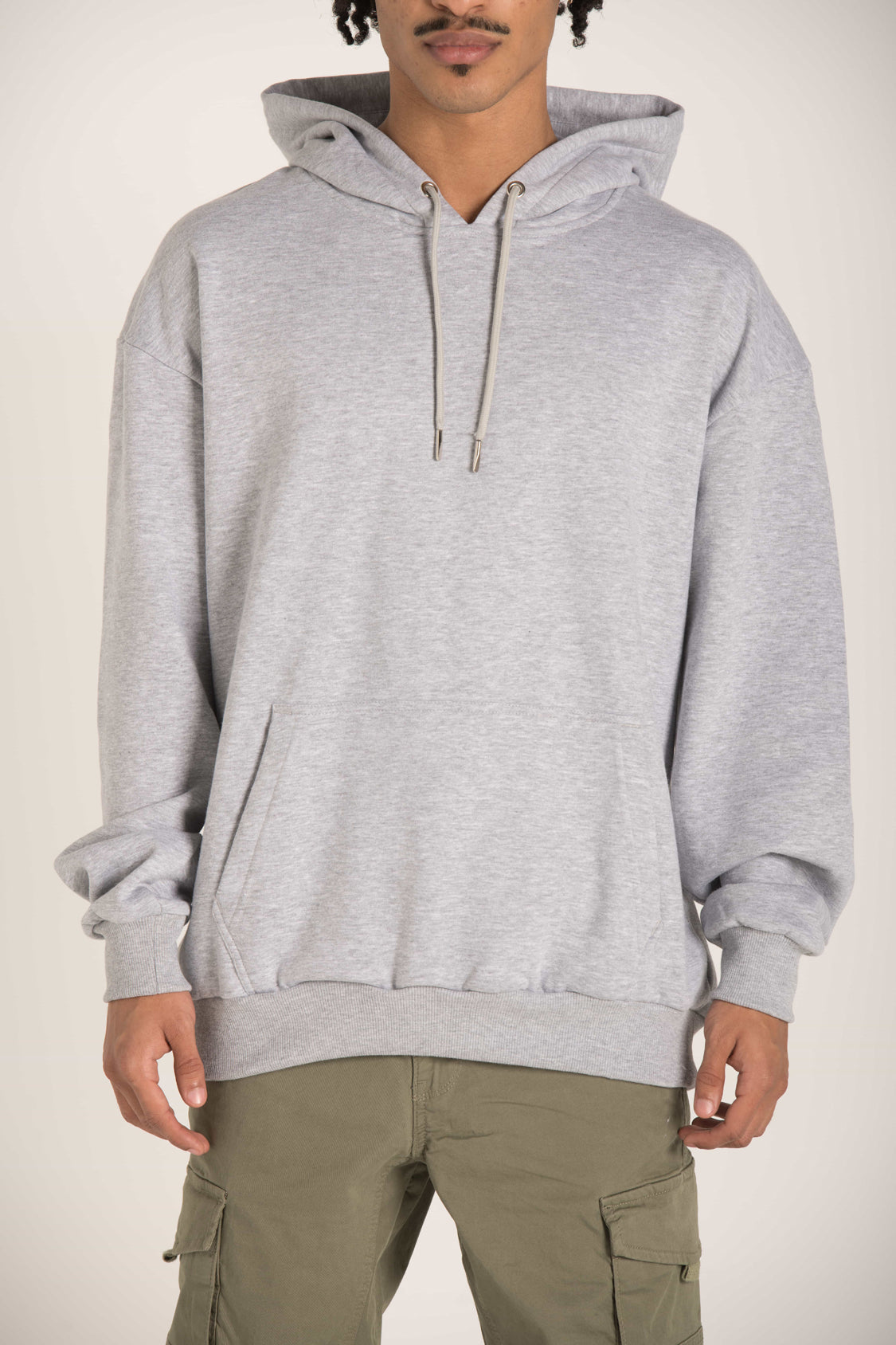 OVERSIZE HOODED KANGAROO W23M002