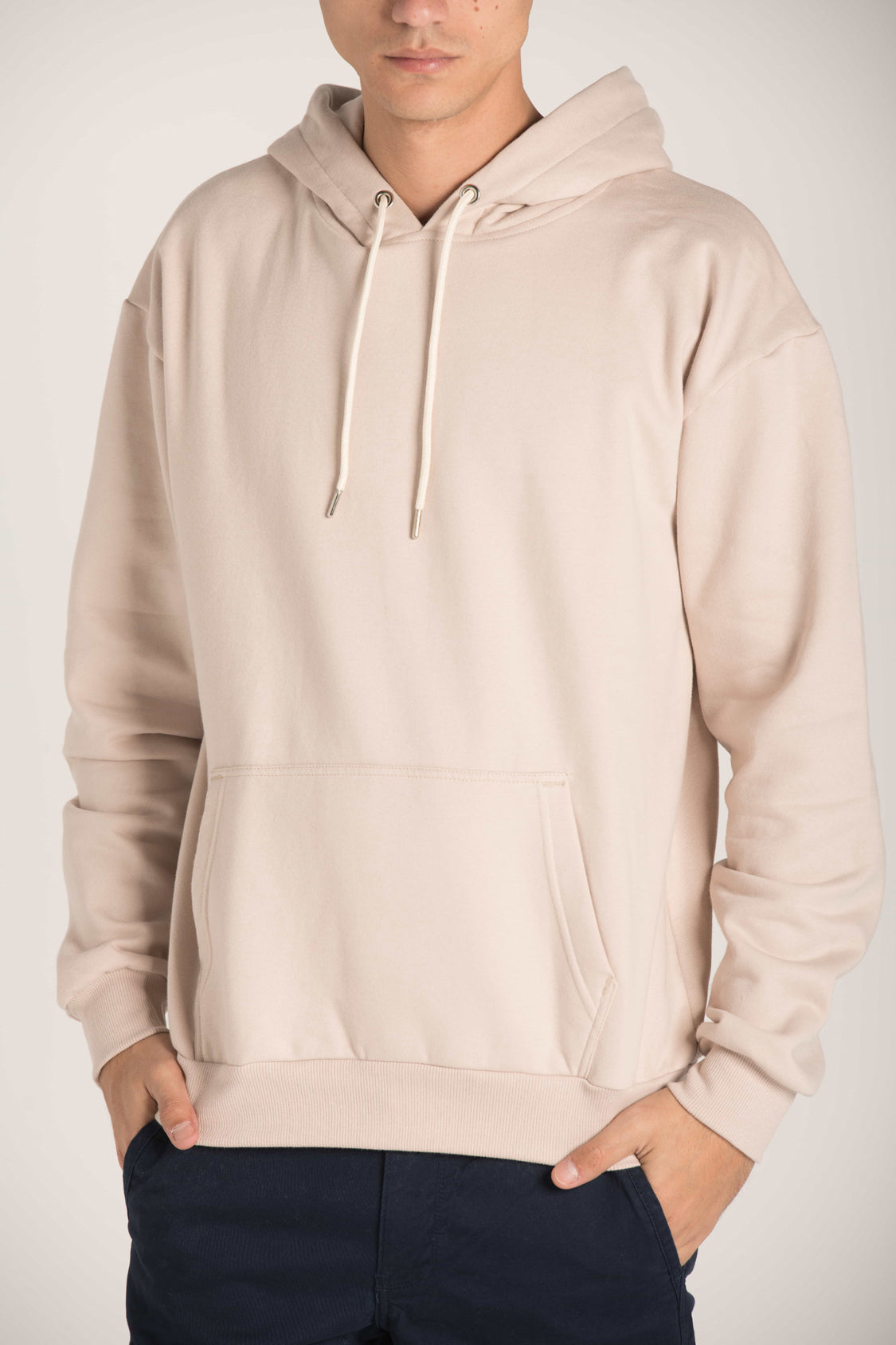 OVERSIZE HOODED KANGAROO W23M002