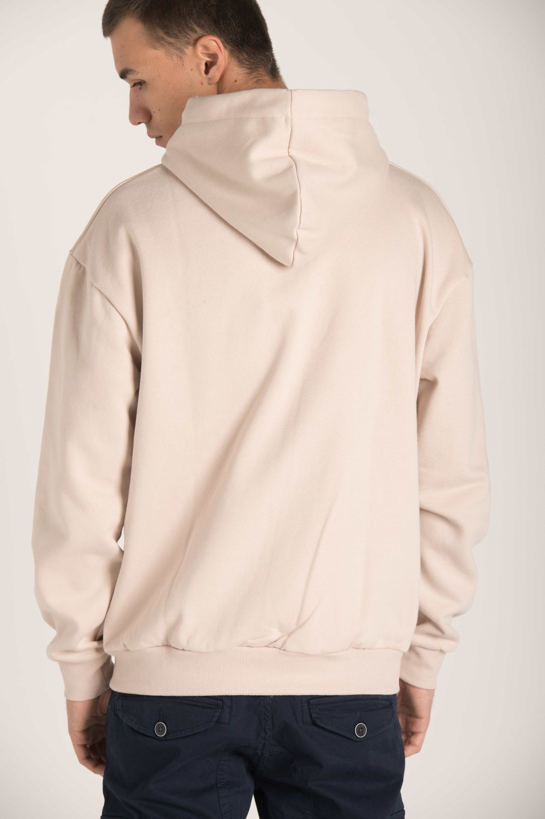 OVERSIZE HOODED KANGAROO W23M002