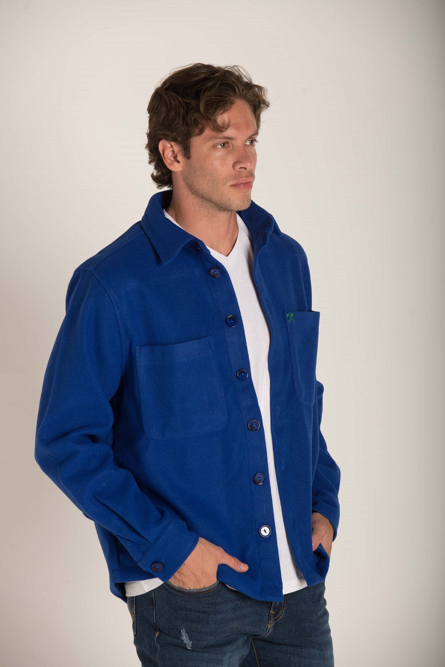 DROP SHOULDER OVERSHIRT W23MJK307