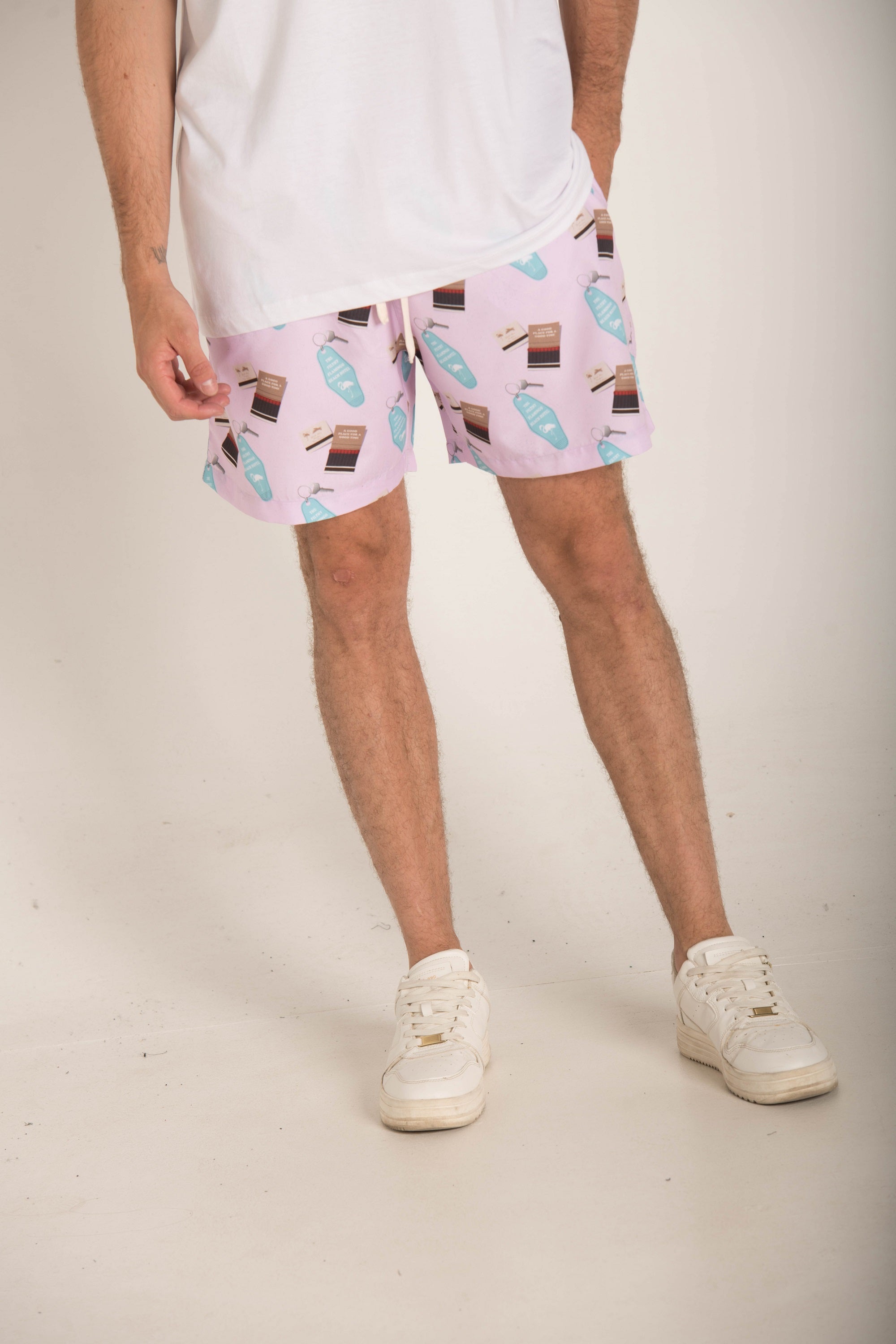 KEY PRINT SWIMMING SHORT S24MSR141