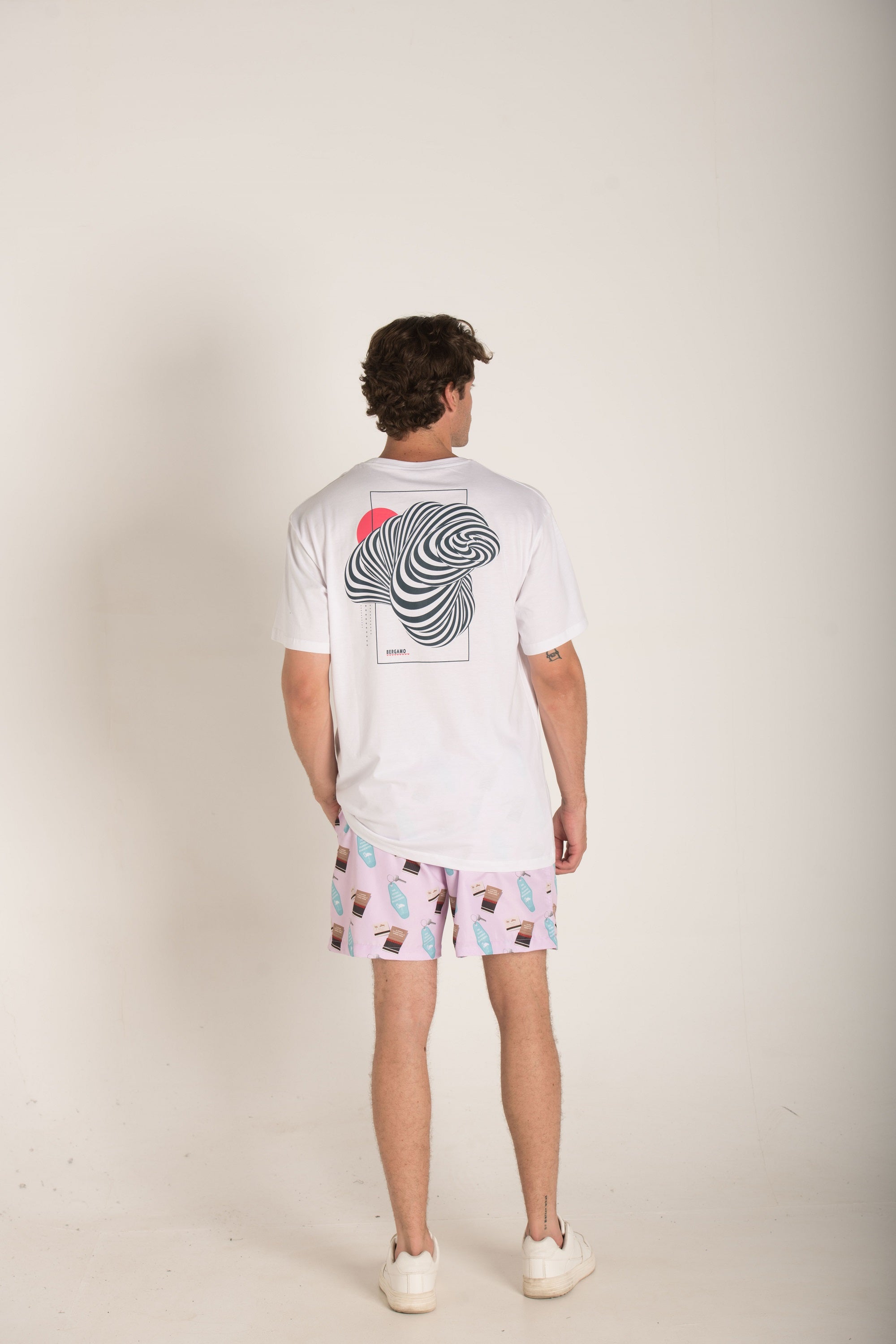 KEY PRINT SWIMMING SHORT S24MSR141