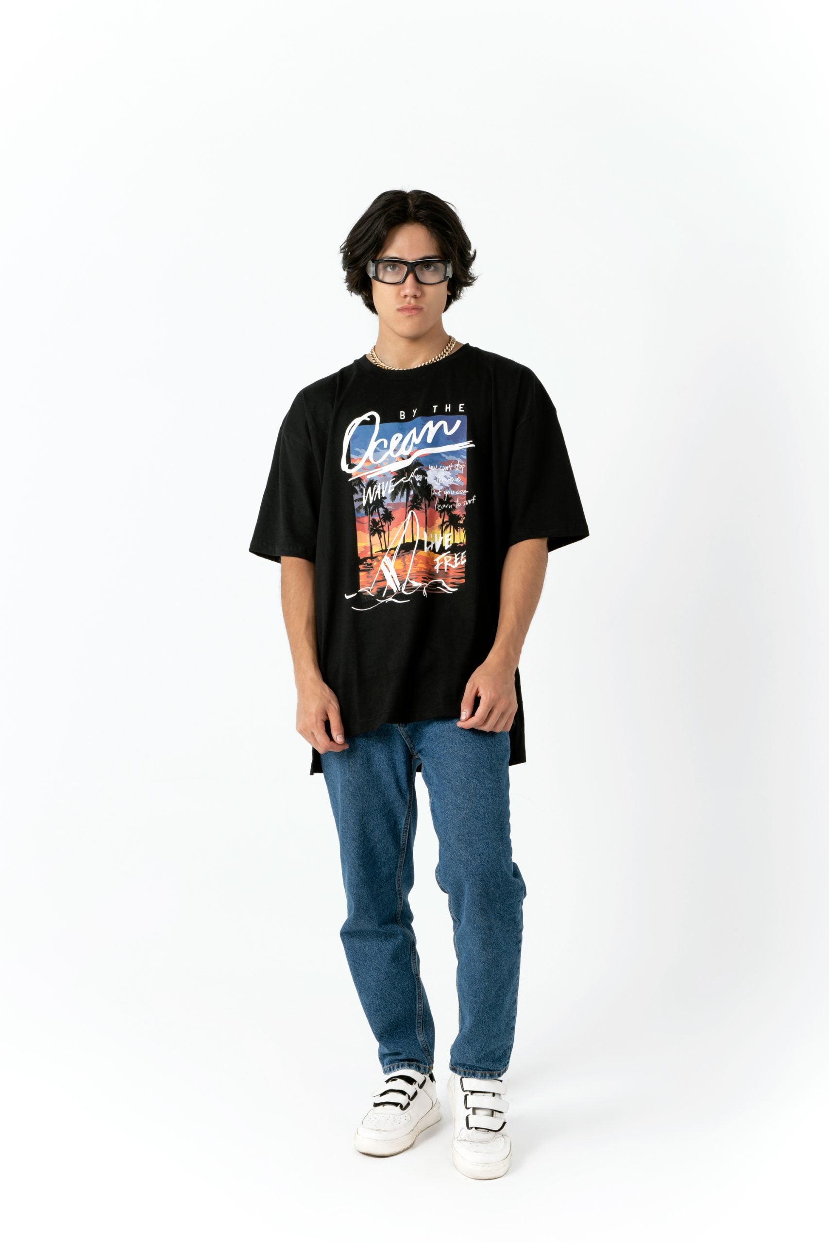 GRAPHIC PRINT TEE OVERSIZE S23M517