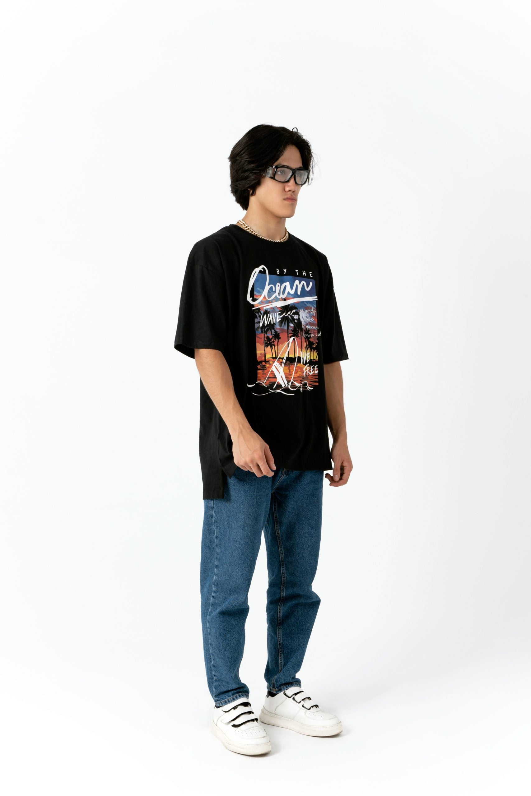 GRAPHIC PRINT TEE OVERSIZE S23M517