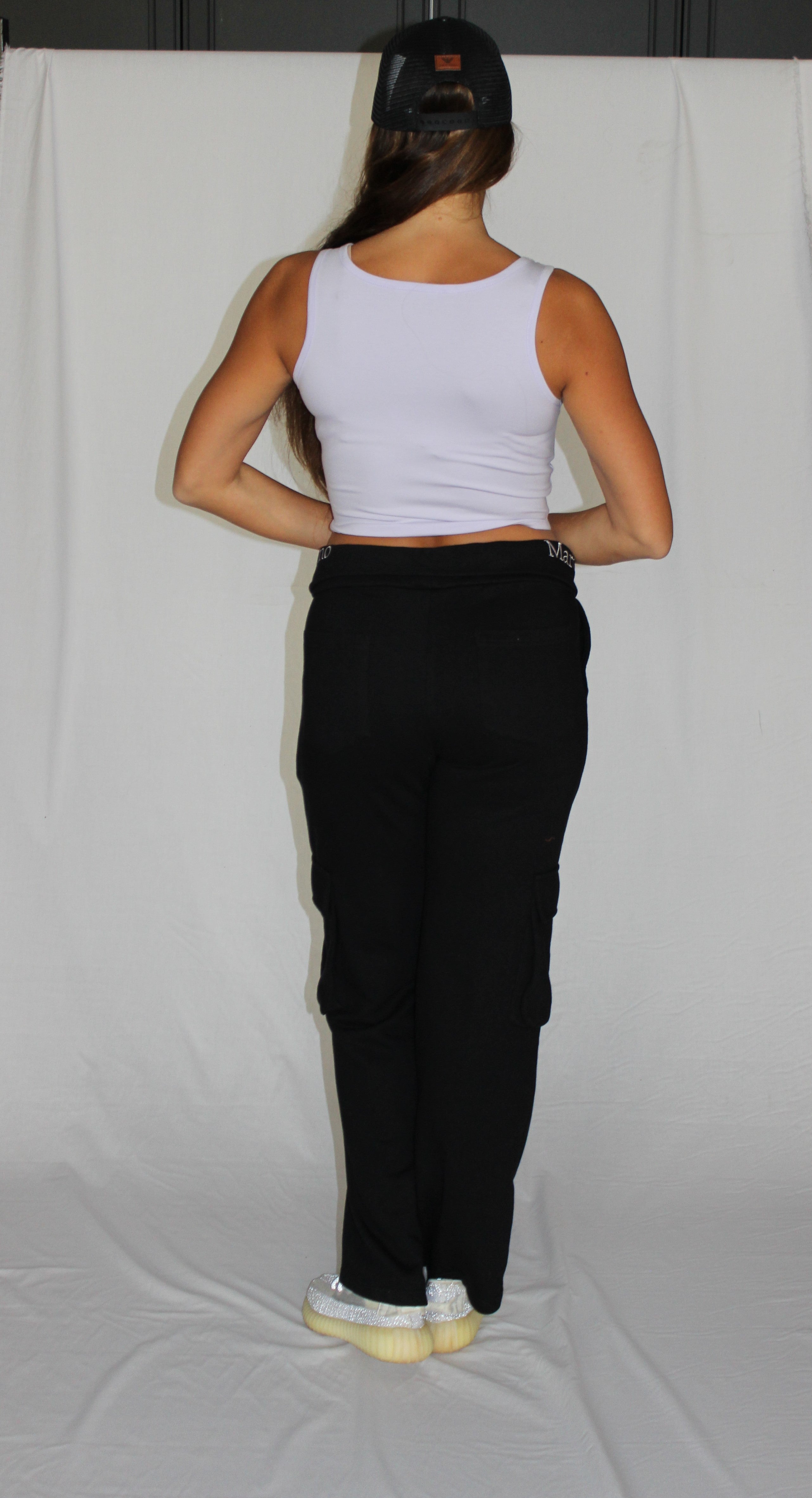 Embroiderd Foldover Waist Sweatpant S24WSP379