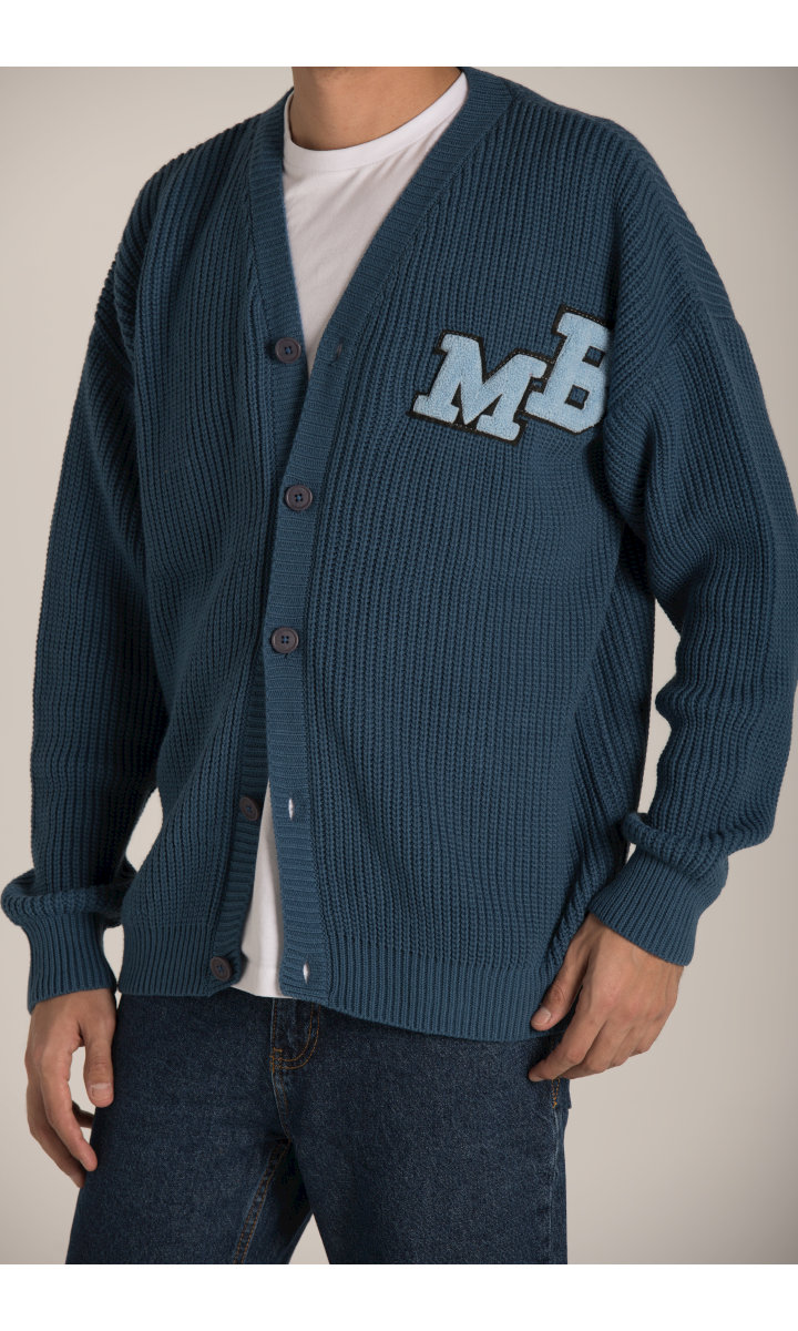 OVERSIZE-KNIT JACKET W23M103