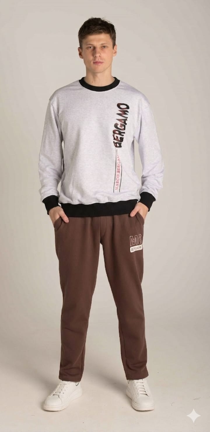 FRONT SIDE PRINT SWEATSHIRT W23M061