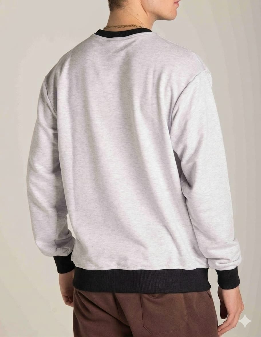 FRONT SIDE PRINT SWEATSHIRT W23M061